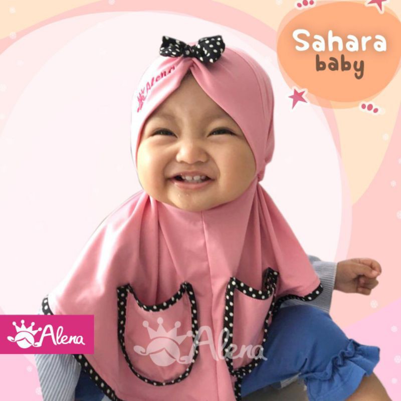 Jilbab alena anak bayi sahara
