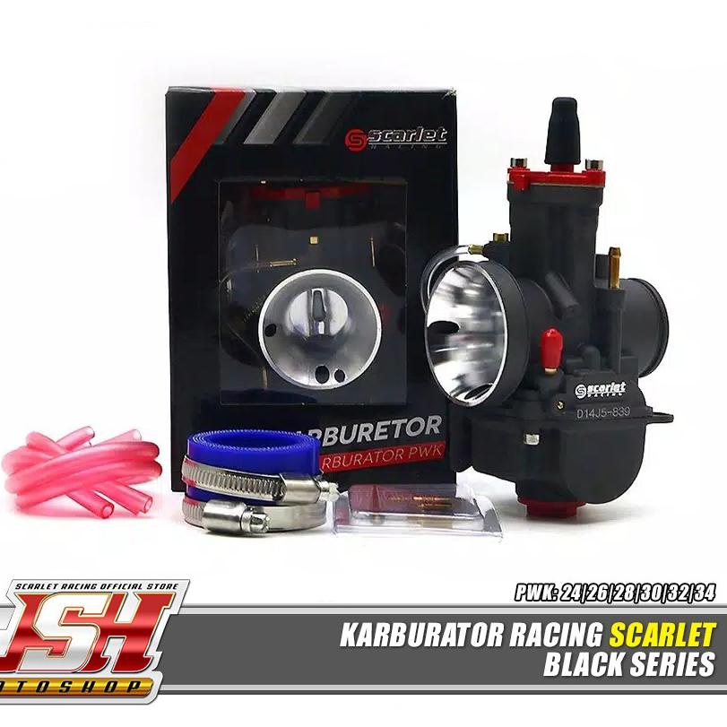 Dijamin Original Carburetor Karbu Karburator Racing Scarlet Racing PE PWK PWK QAS 24 26 28 30 32 Uni