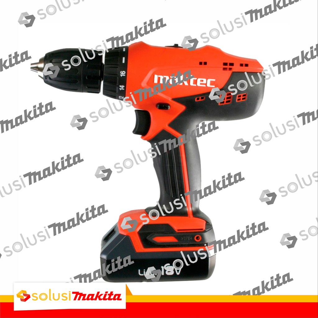 MAKTEC MT 071 E - Mesin Bor Baterai Cordless Drill 13 Mm