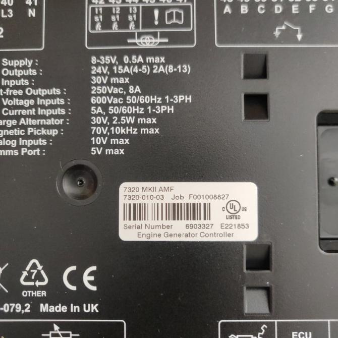 AVRIL - DSE 7320 MK II GENUINE DEEPSEA UK MODUL DSE7320MKII 7320 MKII