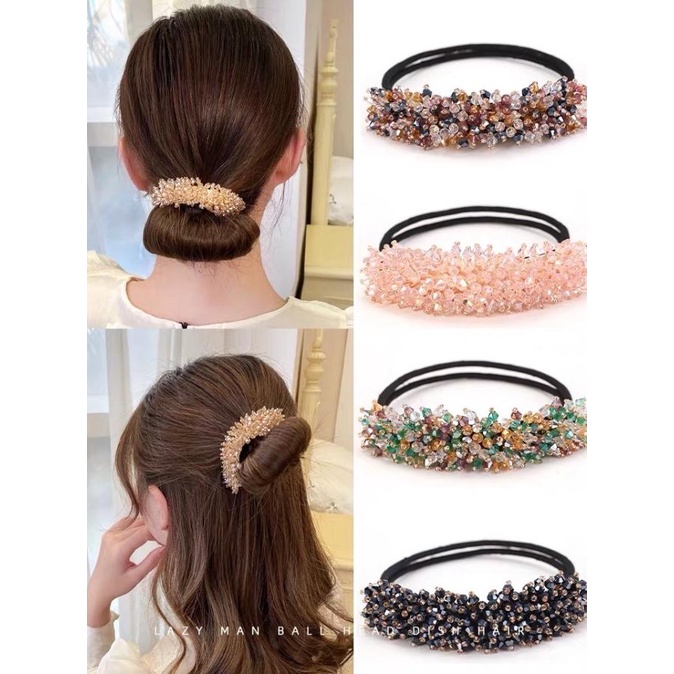 Jepit Rambut Kristal Korea