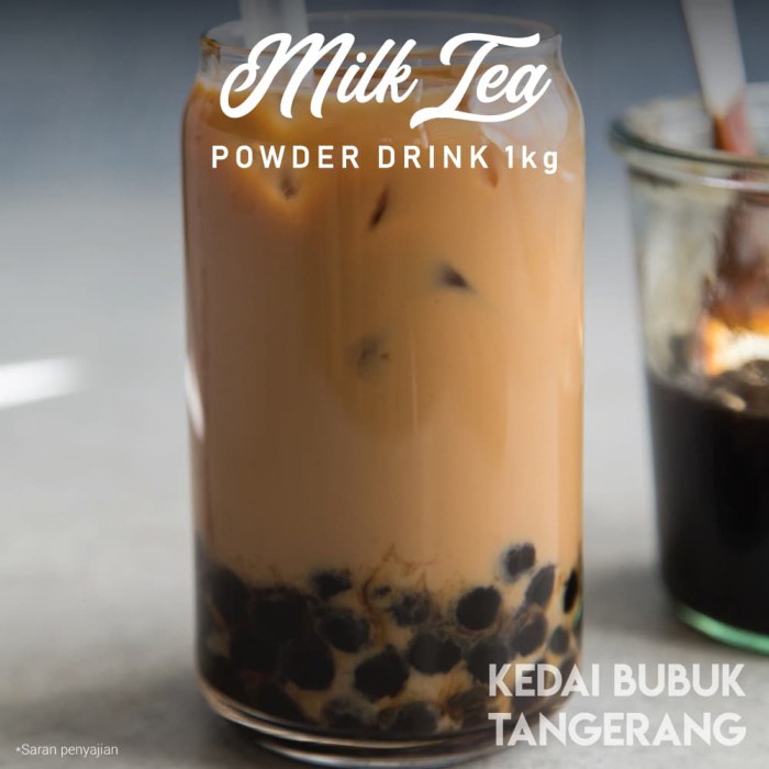 

BUBUK MINUMAN MILK TEA BUBBLE POWDER DRINK ORIGINAL JAVALAND 1KG