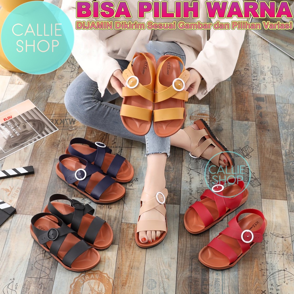 Sandal Wanita Selop Puyuh Tali Jelly HYS 1301-8 PYXRINGO