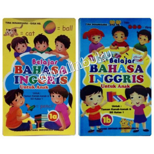 Jual Buku Belajar Bahasa Inggris Untuk Anak TK Dan SD Kls 1 - BI HVS ...