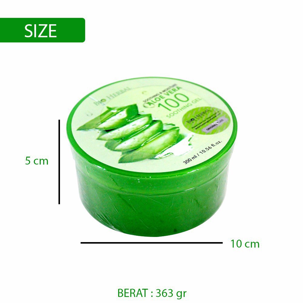 [ORI] ALOE VERA SOOTHING GEL | EKSTRAK LIDAH BUAYA MELEMBABKAN KULIT | Ada Stiker Kode Track Asli