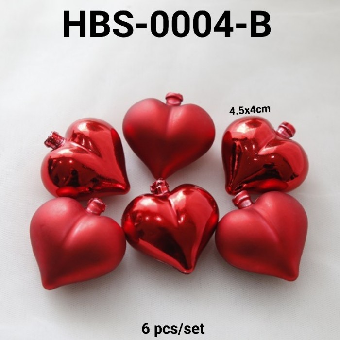 

GR-HBS-0004 CAKE TOPPER HIASAN KUE BOLA HATI GOLD MERAH PINK SILVER HEMAT