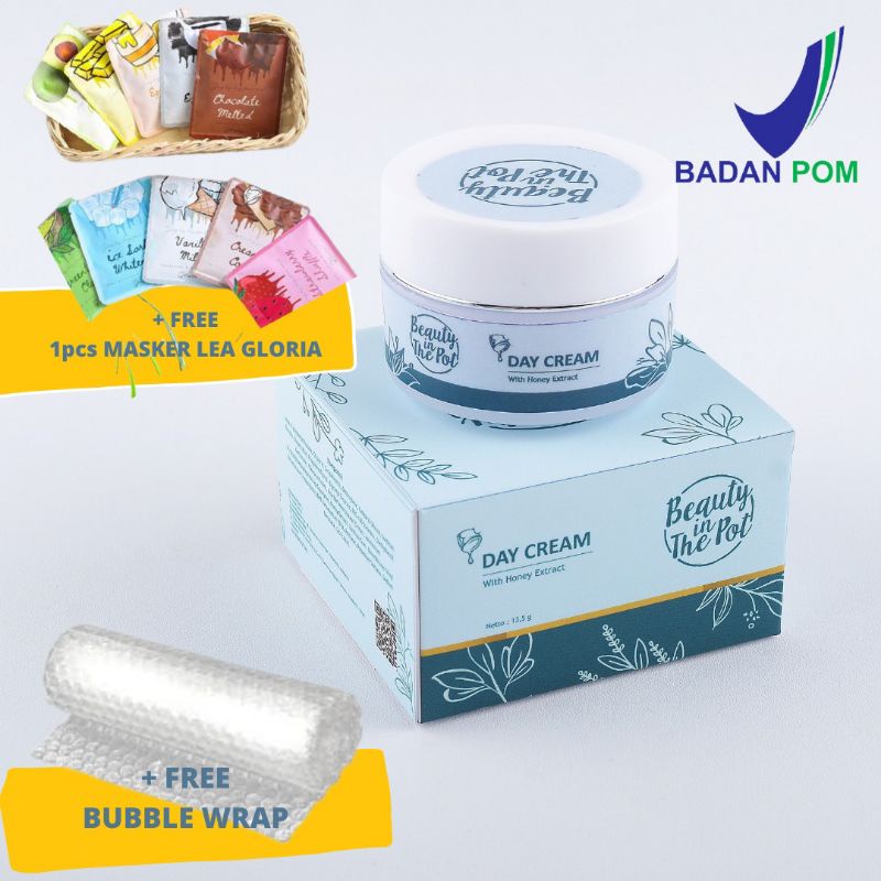 BEAUTY IN THE POT - BRIGHTENING DAY CREAM WITH HONEY EXTRACT