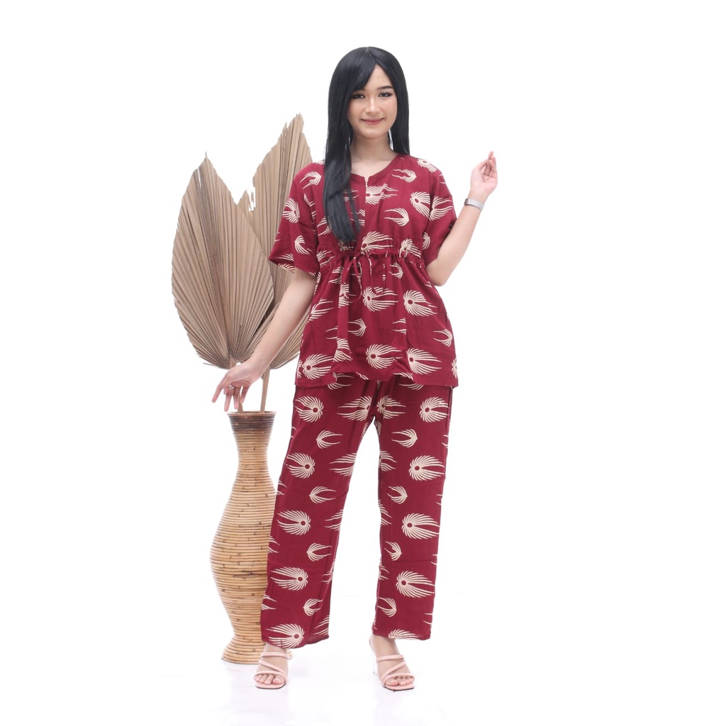 Setelan Kulot Set Cp Baju Celana Ci-095