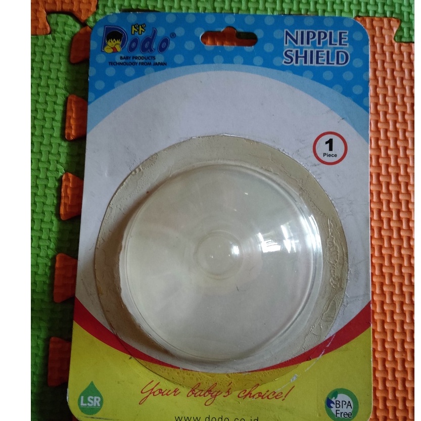 NIPPLE SHIELD -Puting penyambung puting Ibu Menyusui Asi digigit bayi tidak sakit