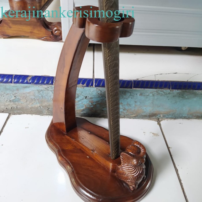 

Stand Jagrak Keris ukiran Burung