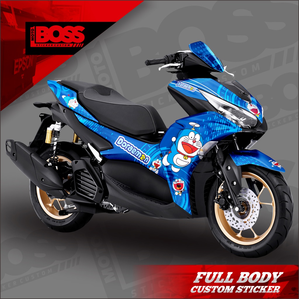 Decal Sticker Yamaha Aerox 155 Connected 2021 2022 Full Body Sticker Decal Aerox 155 Connected Dekal