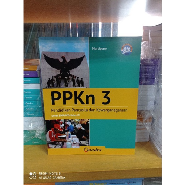 NEW Buku PPKn Kelas 9 Revisi Quadra
