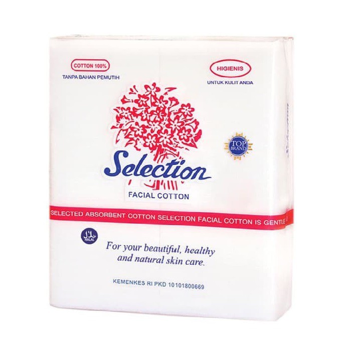 Selection Facial Cotton/Kapas Wajah 35 gr