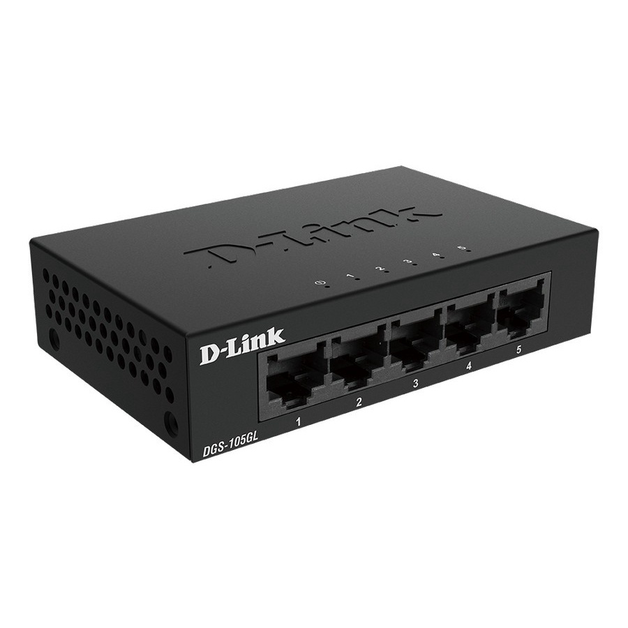 Switch D-Link DGS-105GL 5Port Gigabit Unmanaged HUB DLink DGS105GL