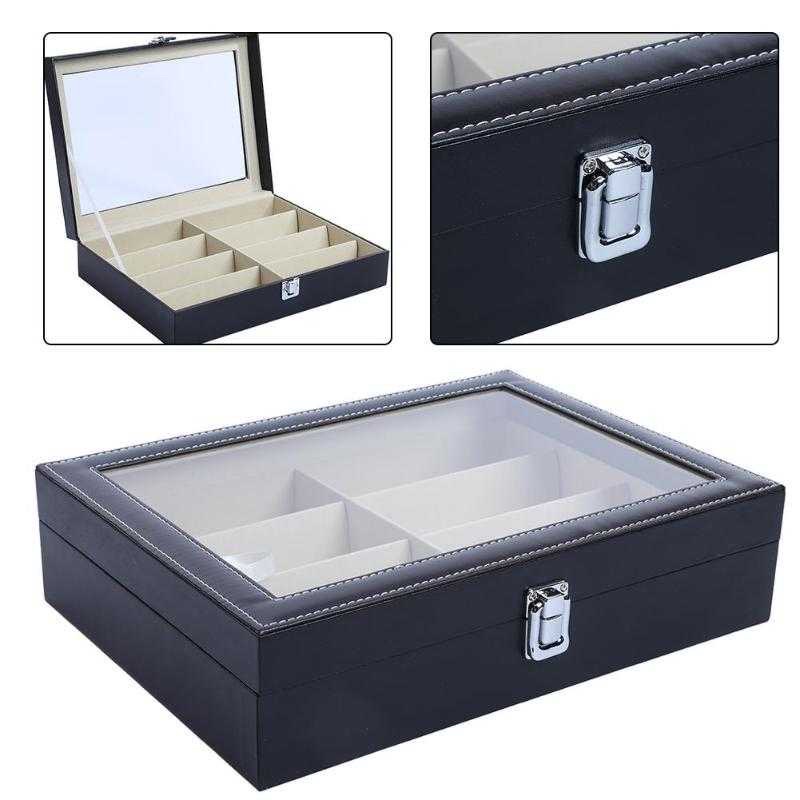 Kotak Jam Tangan Watch Box Kulit 8 + 3 Mixed Grids - JO12