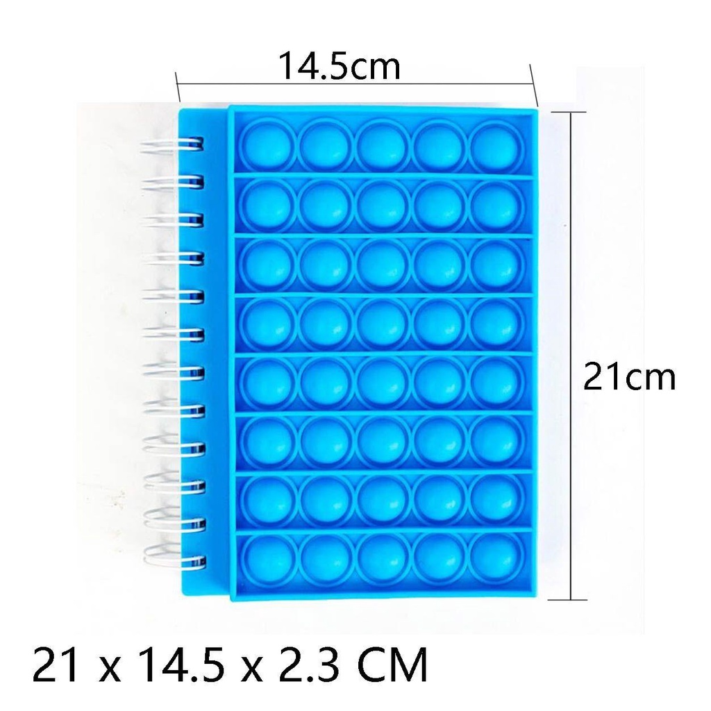 Pineapple Pop Its Notebook A5 Perlengkapan Kantor &amp; Sekolah Alas Tulisan Dekompresi Fidget Toys