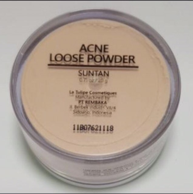 La Tulipe Acne Loose Powder