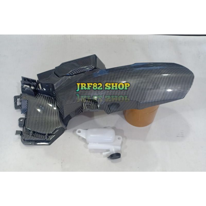 Spakbor kolong airblade vario new 125/150  2016-2020 carbon + tabung air radiator