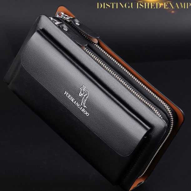 Hot Promo ! Rhodey Dompet Clutch Wanita Bahan Kulit - 007