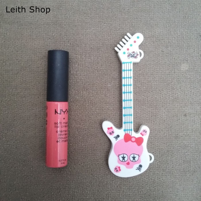 Cute Gitar Barbie Pink Miniatur Miniature Mini Rumah Boneka BJD Blythe