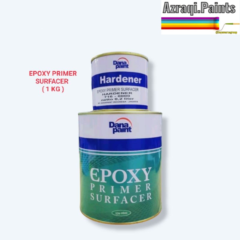 Jual EPOXY DANA PAINT PRIMER SURFACER CAT DASAR (1KG) Shopee Indonesia