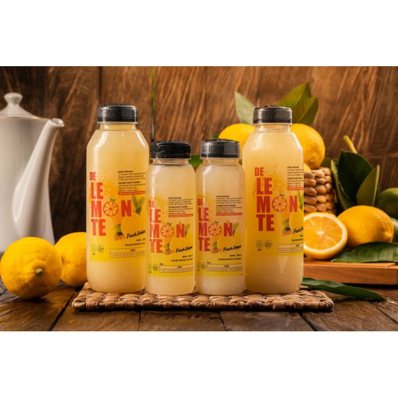 

{BEST PRICE} Paket Super Hemat Sari Lemon DeLemonte 250Ml & 500 Ml ! ! !