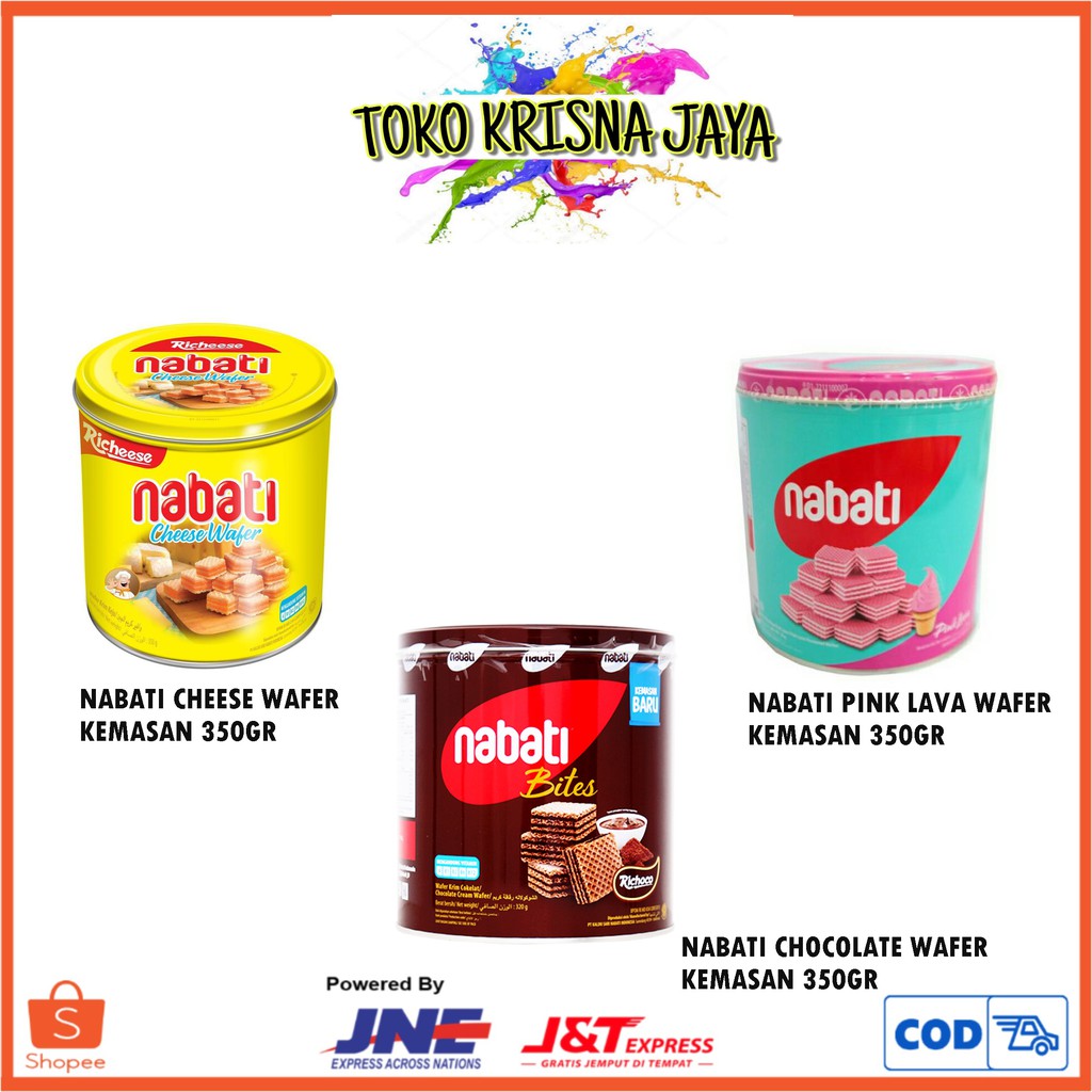 

NABATI RICHEESE RICHOCO PINK LAVA KEJU | CHOCOLATE | KOREA GEGUMA WAFER KALENG KEMASAN 287 GR