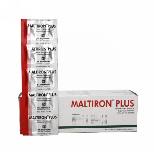 MALTRION PLUS MULTIVITAMIN HARGA PER BOX