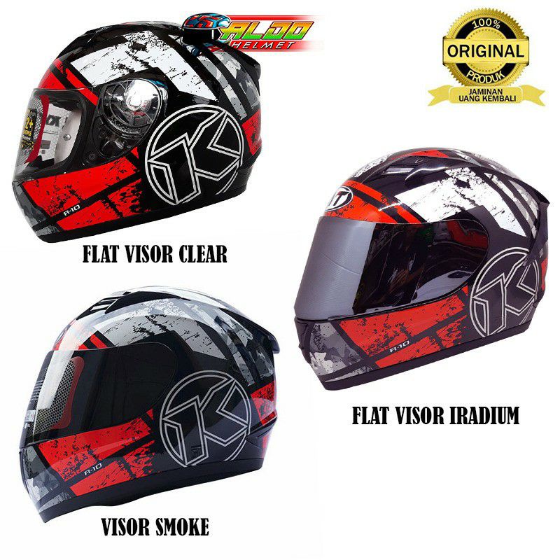 helm kyt fullface r10