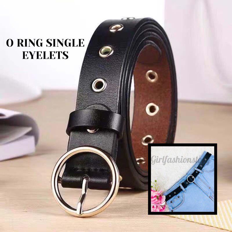 EYELETS STRADY BELT