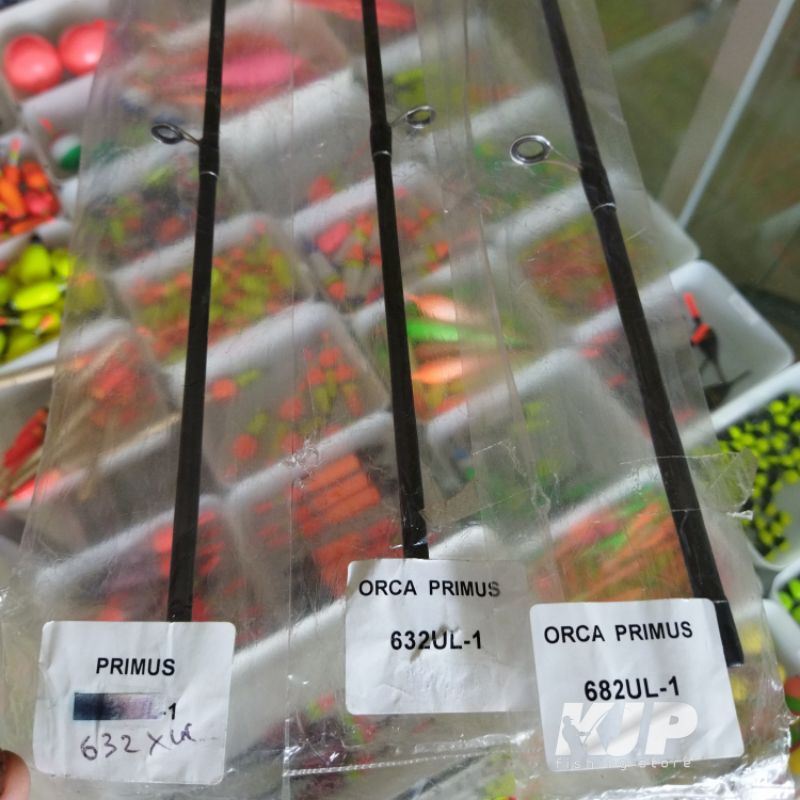 Ujung joran top section Orca Primus UL & Primus Hard Top original