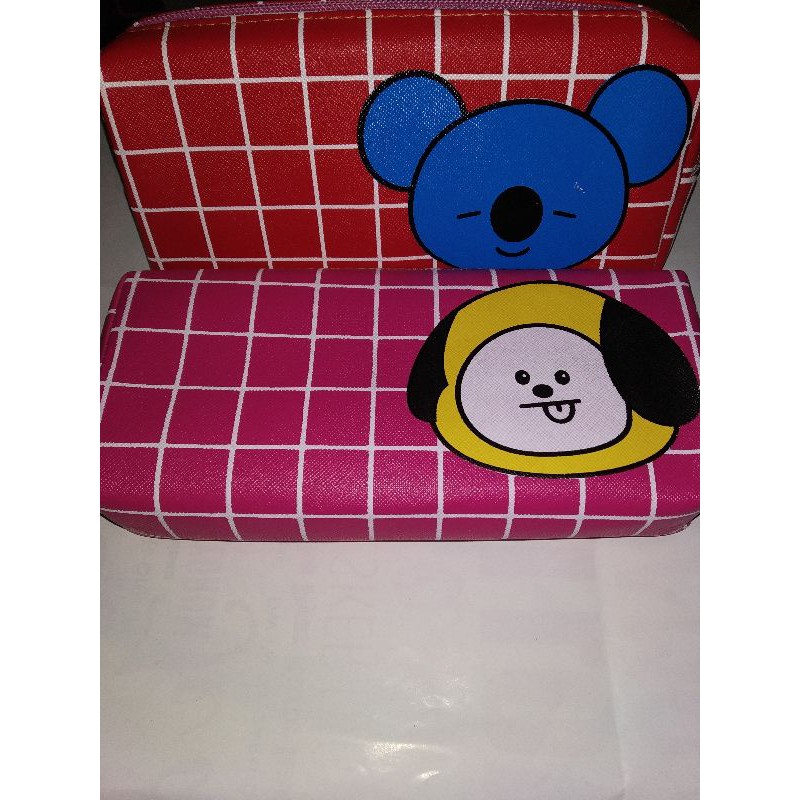 

Kotak Pensil Resleting BT21