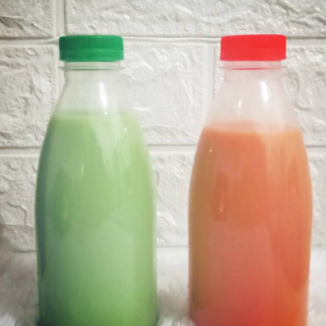 

Minuman segar dengan varian 2 rasa Thaitea & Greentea