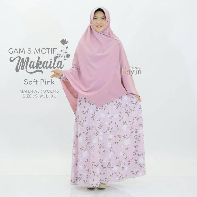 Gamis motif Makaila by Hijab Hayuri