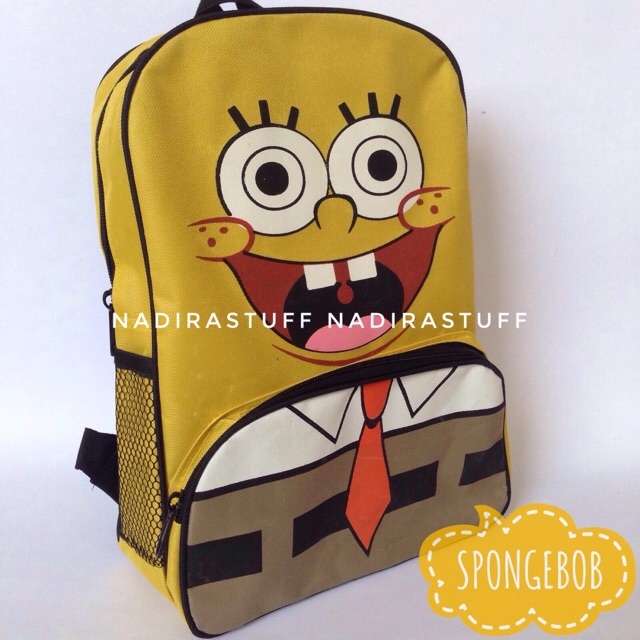 Tas Ransel Anak Sekolah PAUD TK Balita Karakter Kartun Pororo Thomas Doraemon Pooh Minion