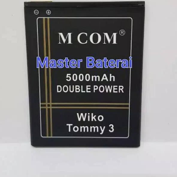 ደNEW> Baterai Wiko Tommy 3 / Tommy3 / Tomy 3 / Tomy3 / Wiko Tommy 3Plus W-K600 Double IC Protection