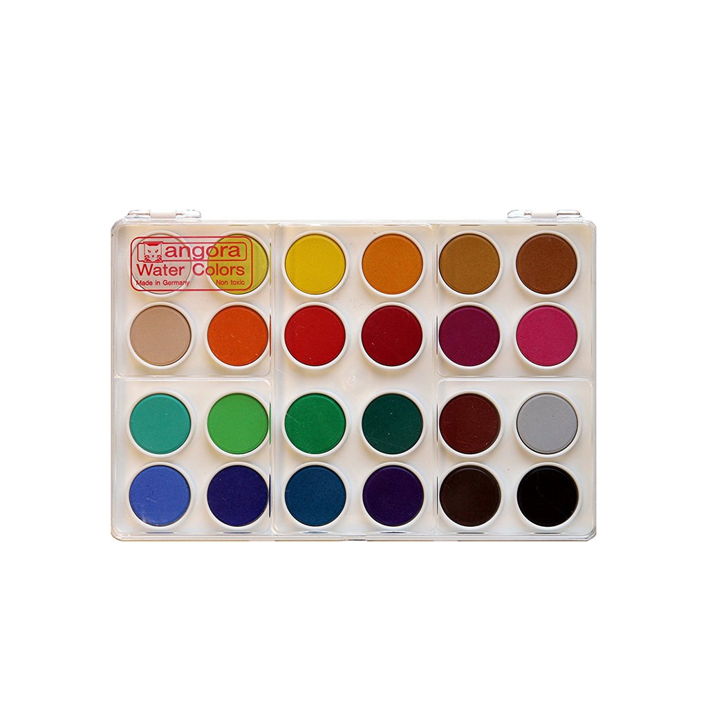

ANGORA Transparent Watercolors 24 Colour - Ref.90/24