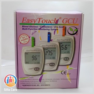 EASYTOUCH EASY TOUCH GCU ALAT CEK TES PENGUKUR KADAR GULA DARAH GDS 3 ...