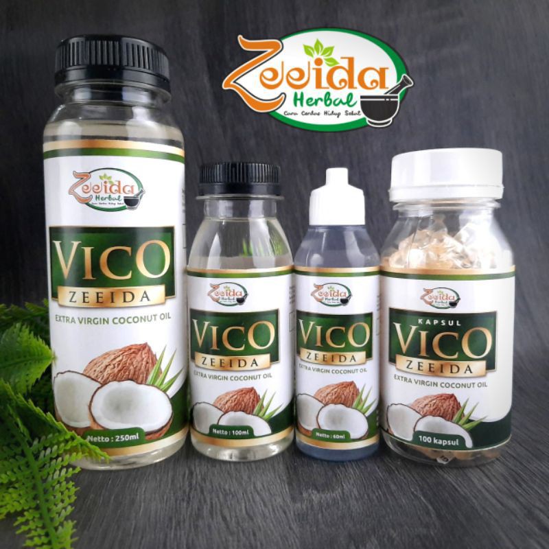

Minyak Kelapa Virgin Coconut Oil (VCO) VICO by Zeeida