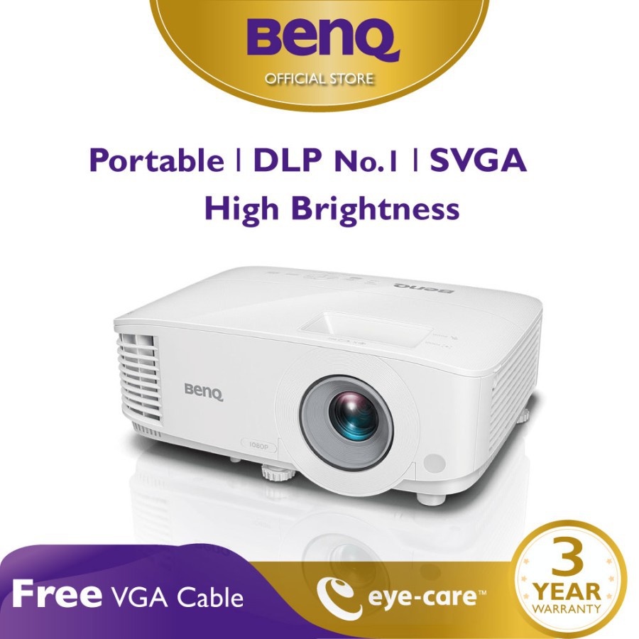 Home Office Projector - BenQ MS560 - 4000 Lumens SVGA DLP SmartEco Speaker