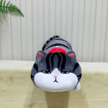 Guling Cat Topi Size 28&quot;/70cm/guling animal/bantal guling kucing/Guling Boneka Furyu Cat