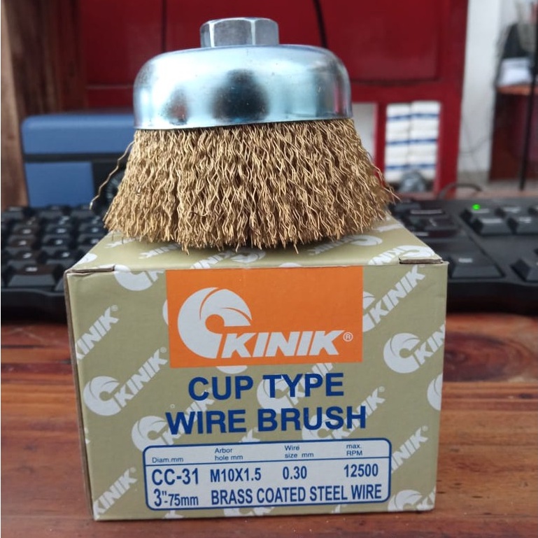 Cup Type Wire Brush KINIK CC-31