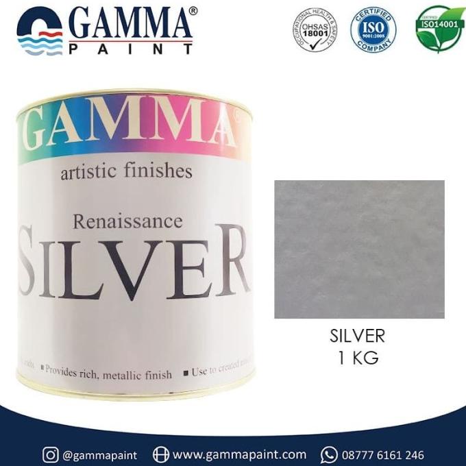Gold RENAISSANCE - SILVER - Cat Metalik Solvent 1kg
