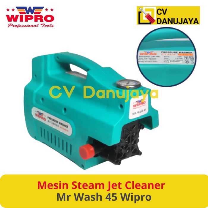 Mesin Steam Jet Cleaner Washing Cuci Mobil Motor Mr Wash 45 Wipro