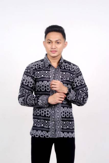 KEMEJA HEM BATIK TERVIRAL DI SHOPEE ORIGINAL NO KW READY SERAGAM HARGA GROSIR