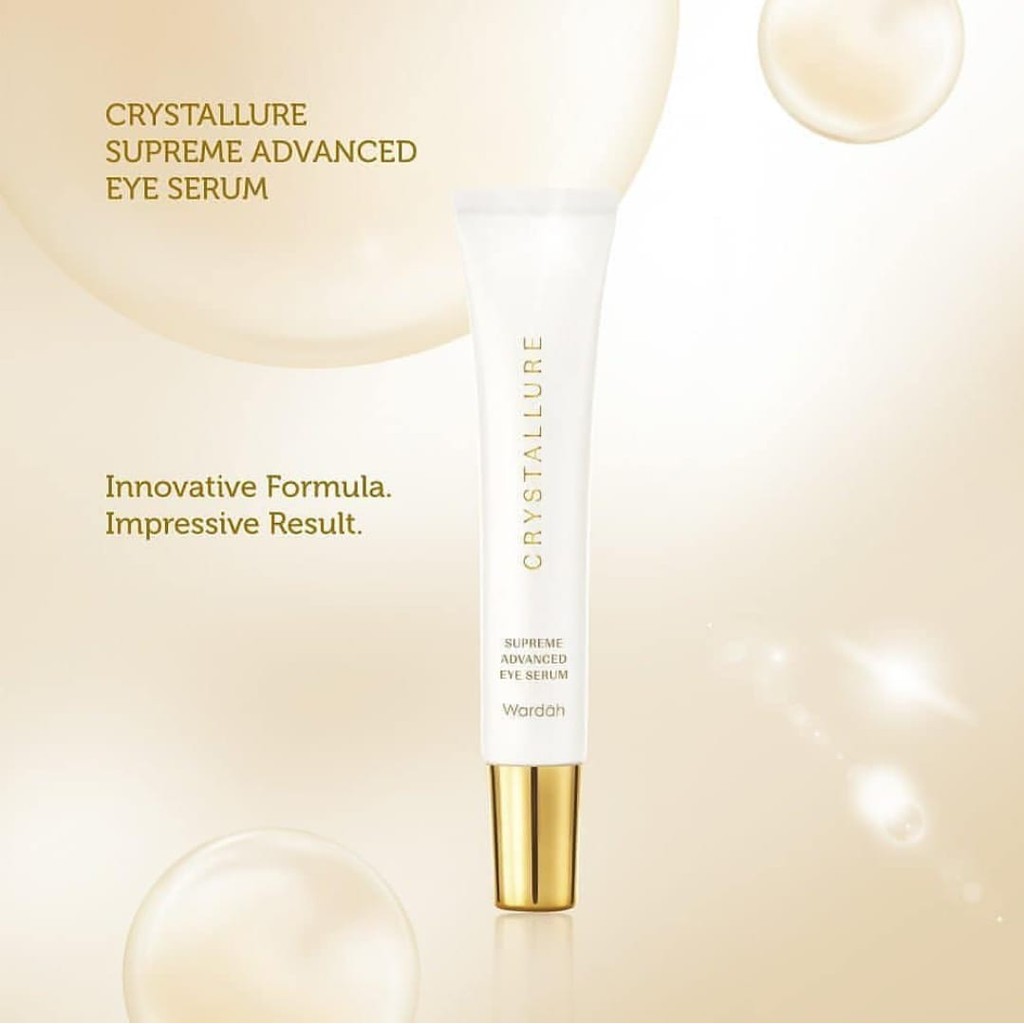 Wardah CRYSTALLURE Supreme Advance Eye Serum 15 ml