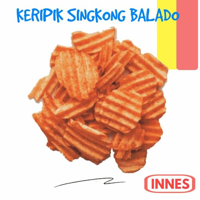 

Cuci Gudang Awal Tahun KERIPIK SINGKONG BALADO PEDAS / KRIPIK SINGKONG PEDES 250 GR Cuci Gudang Awal Tahun