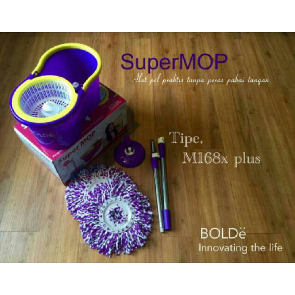 Super MOP BOLDe M 788 X + PLUS ( Lubang Air) Original