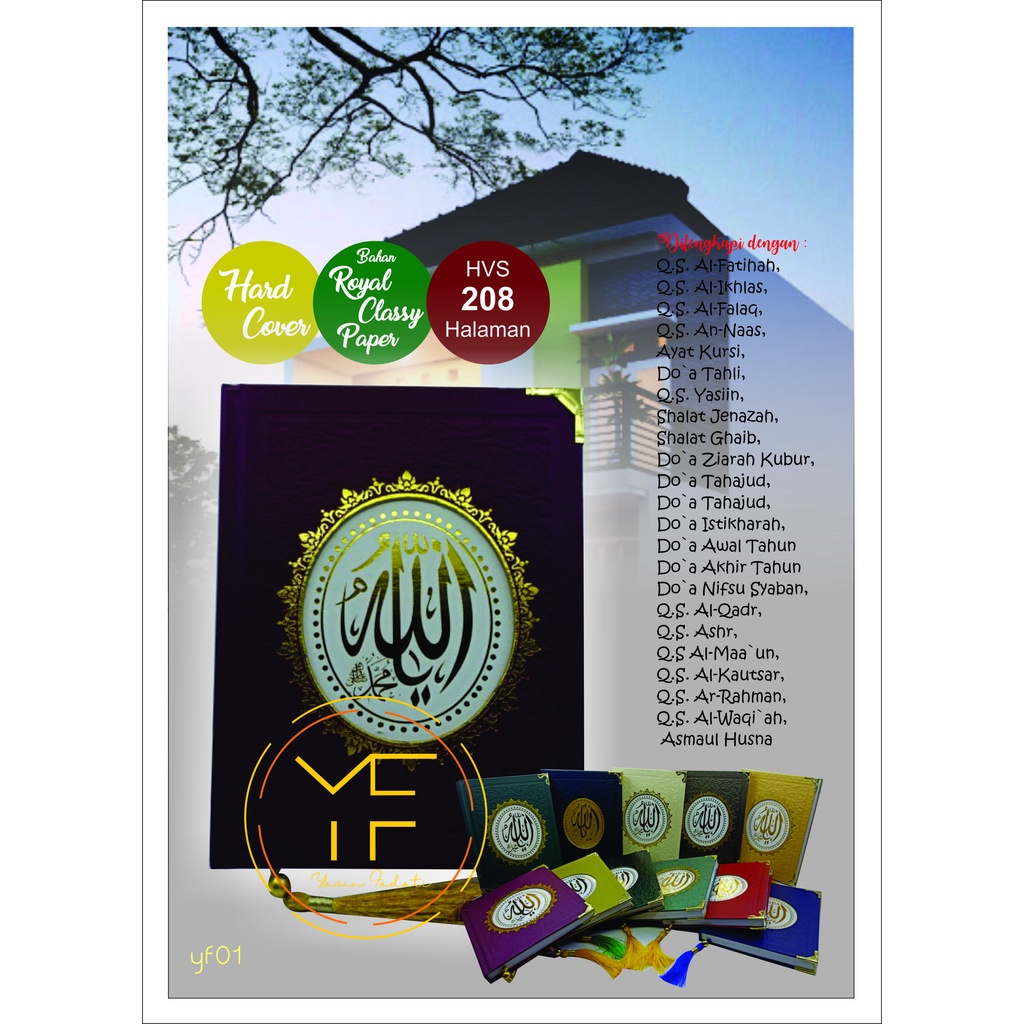 BISA COD BUKU YASIN COVER YASIN DAN TAHLIL PERCETAKAN MURAH