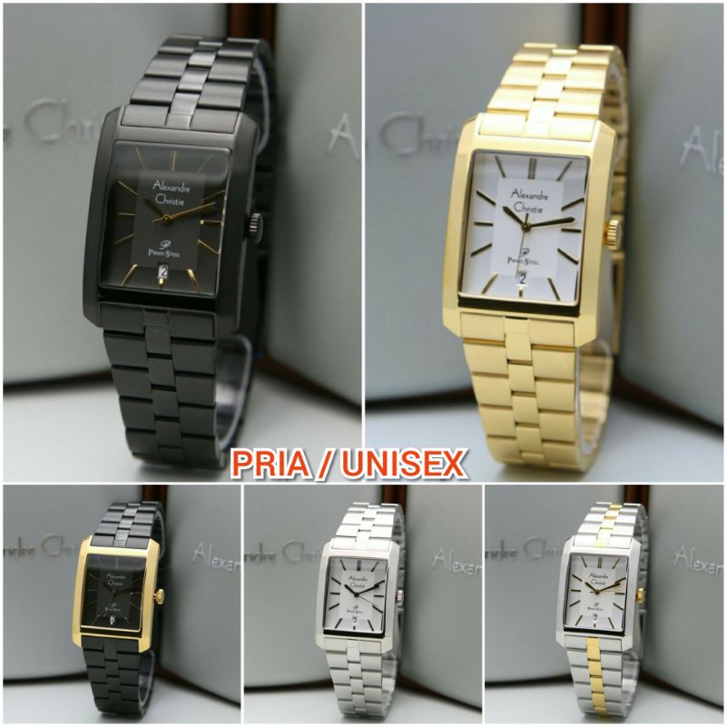 Alexandre Christie Primo Steel Pria 1019 | AC 1019 | AC1019 Original